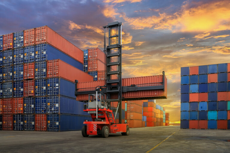industrial container yard logistic import export business